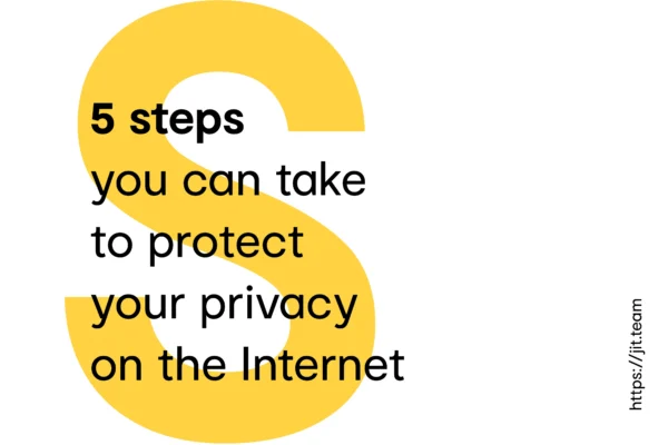 5 steps you can take to protect your privacy on the internet